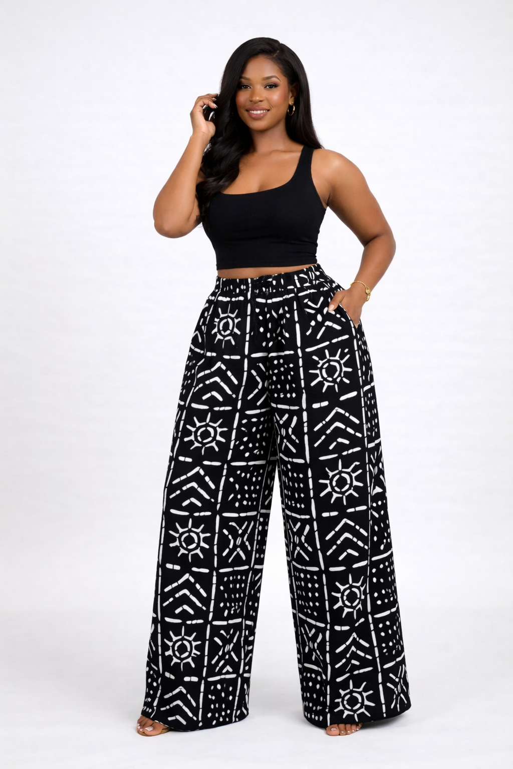 Pantalon palazzo ankara