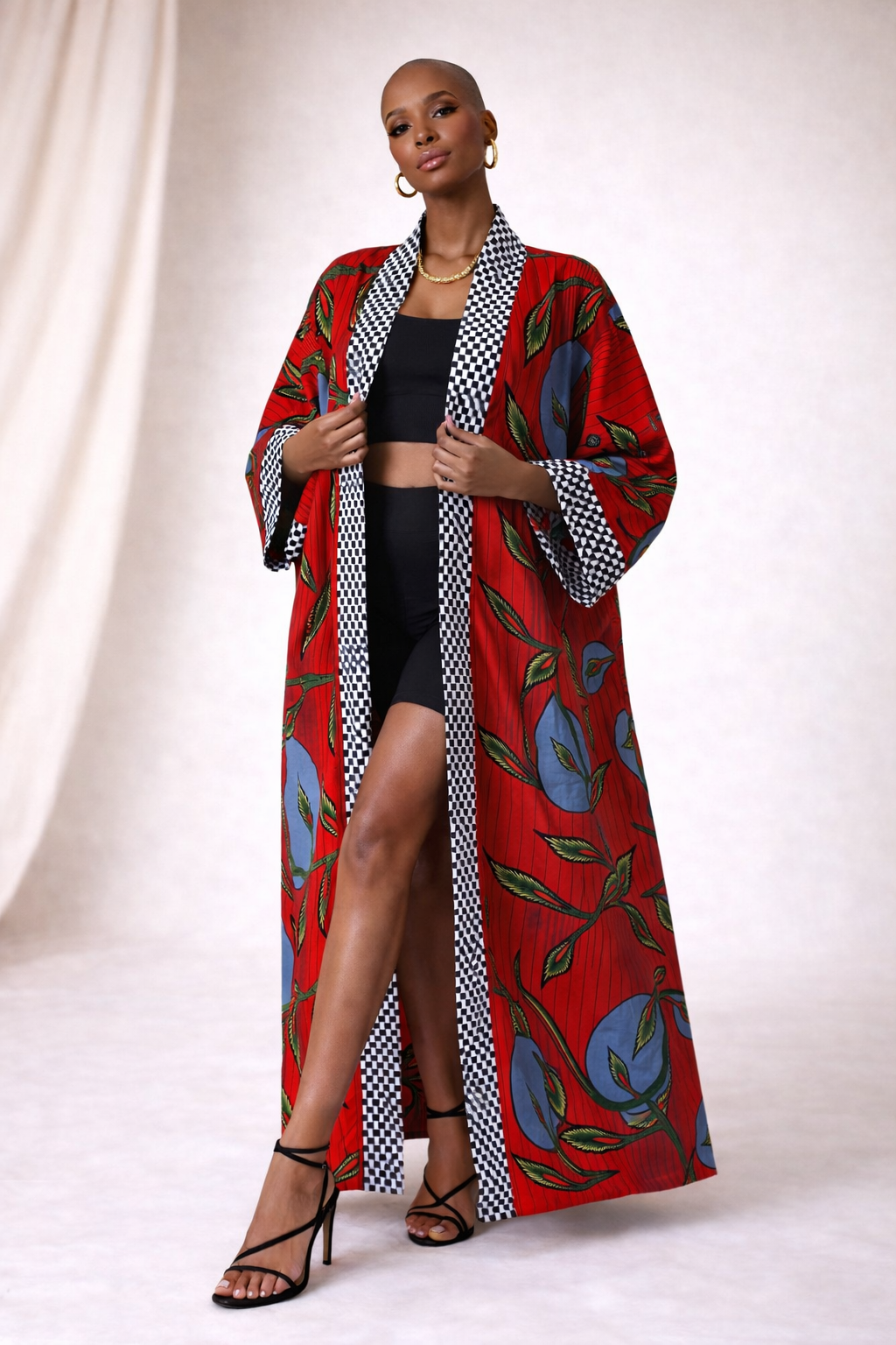 Kimono long ankara