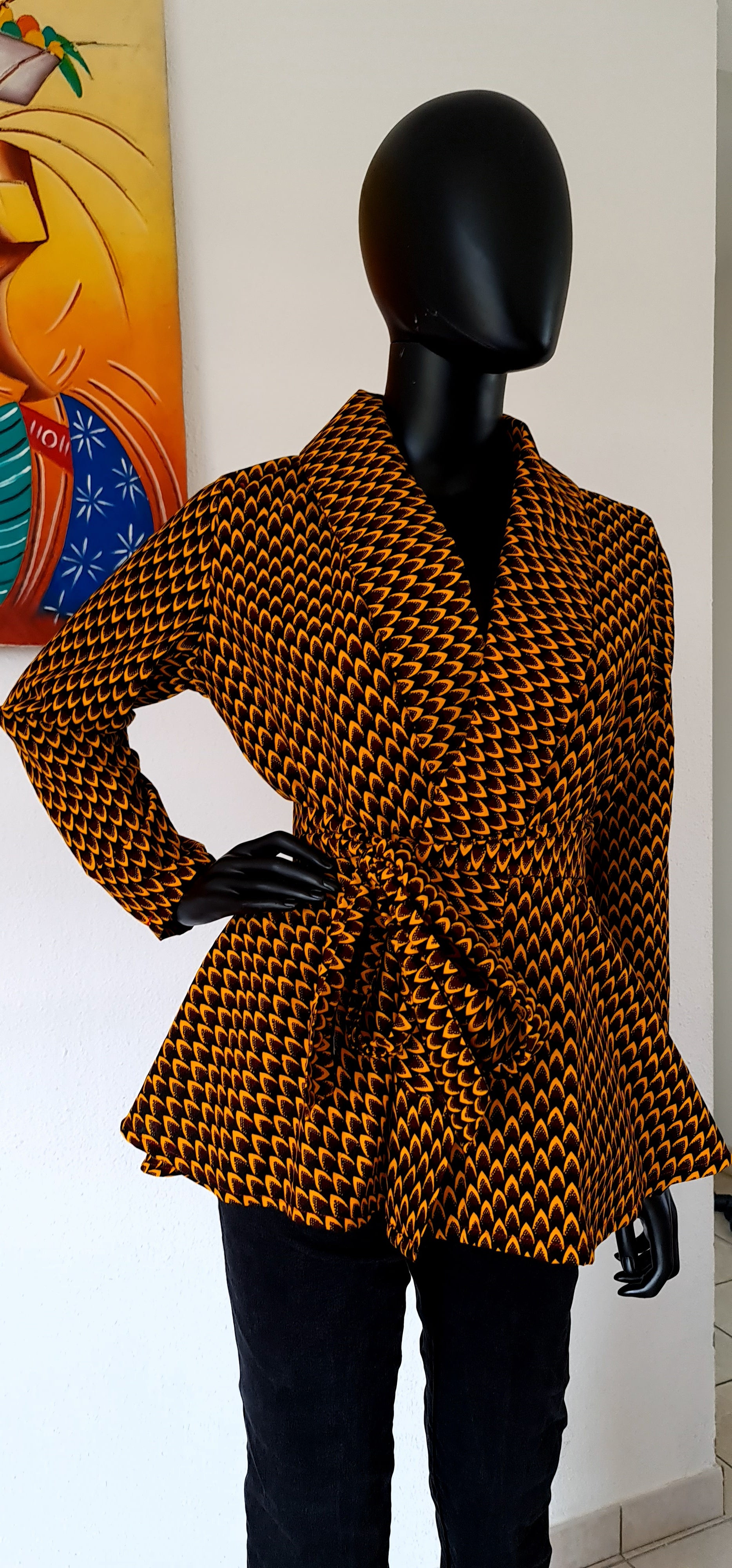 Haut veste cache cœur ankara