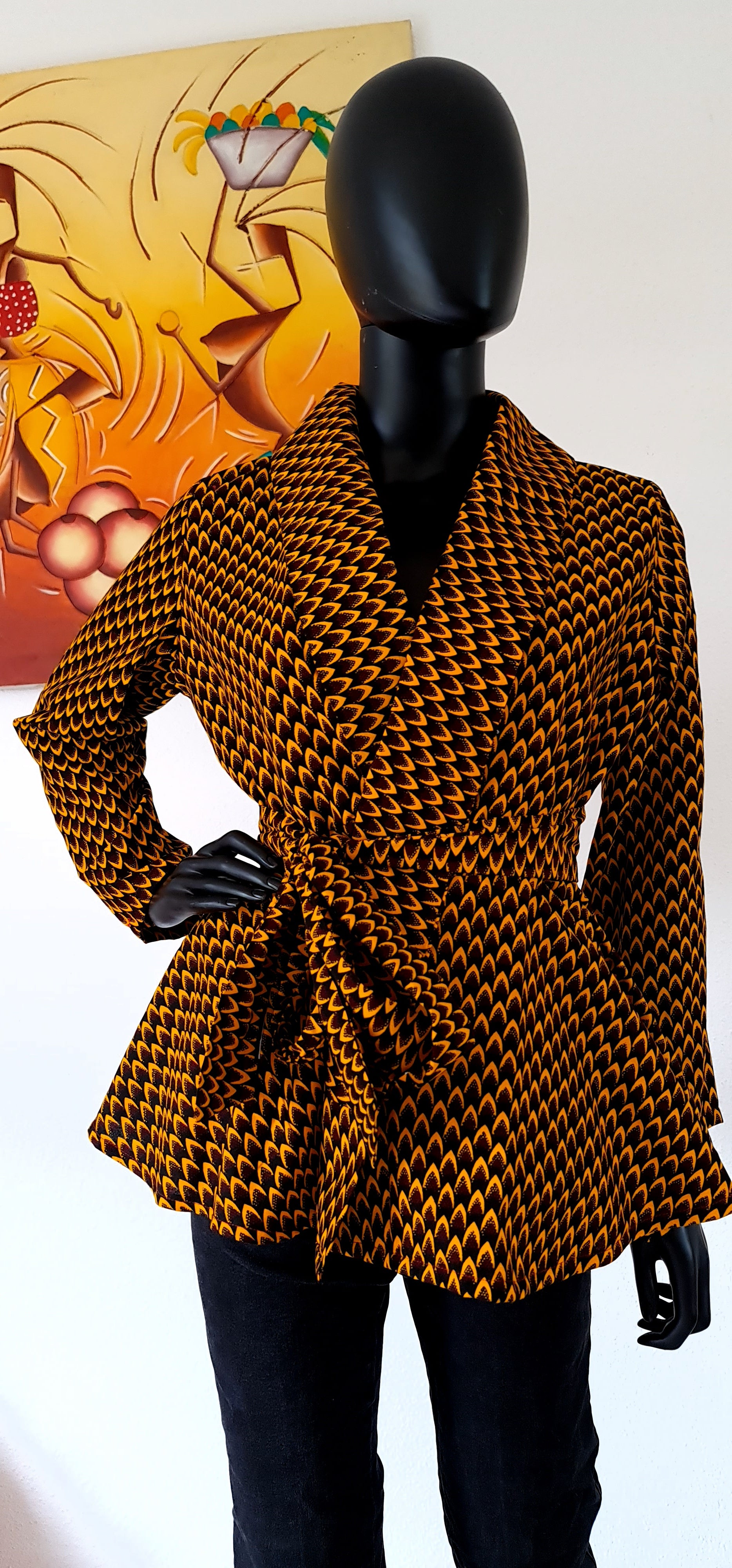 Haut veste cache cœur ankara