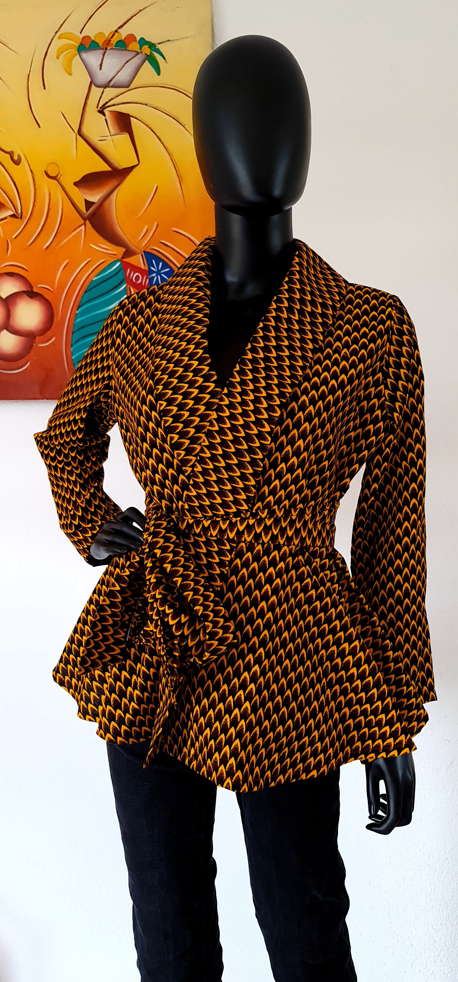 Haut veste cache cœur ankara