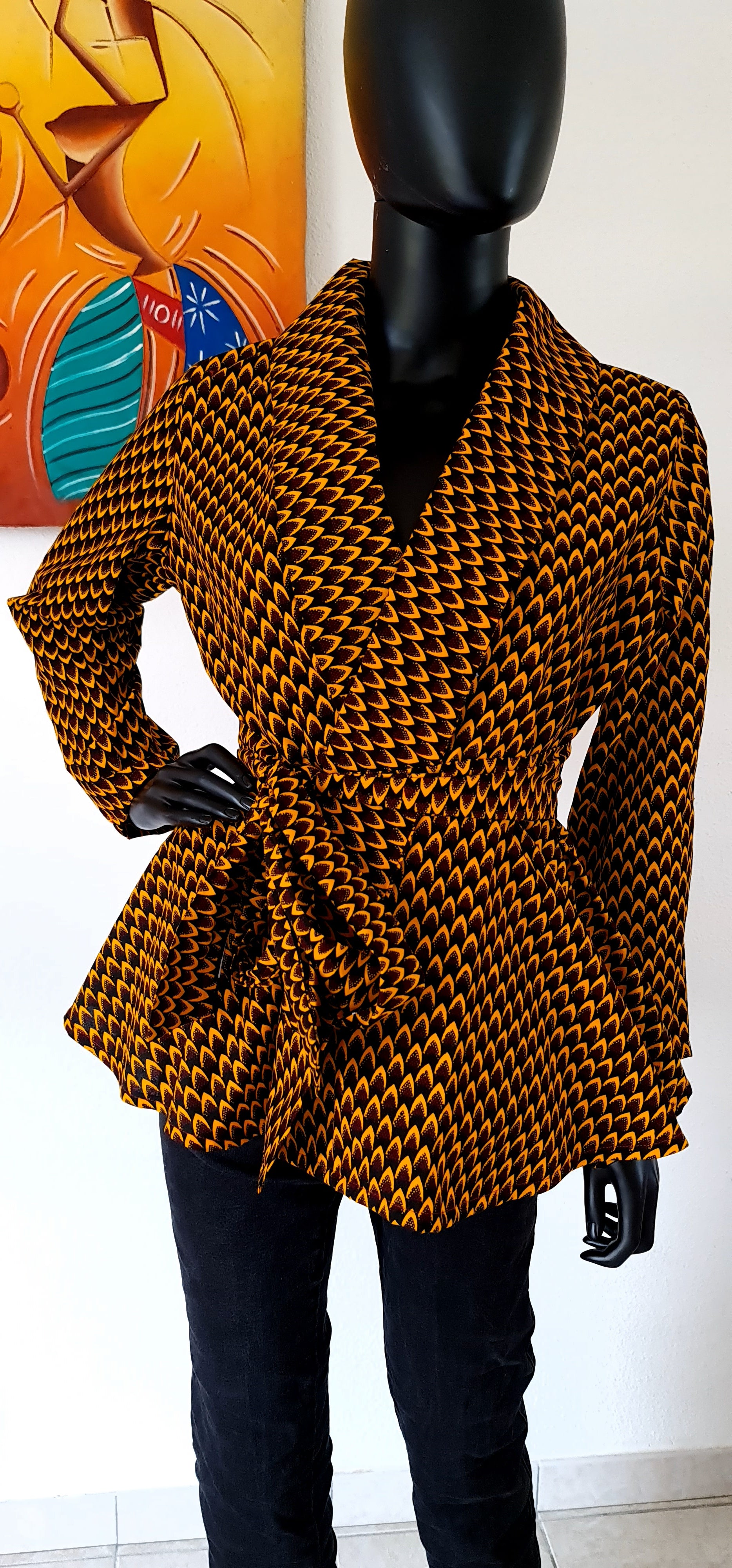 Haut veste cache cœur ankara